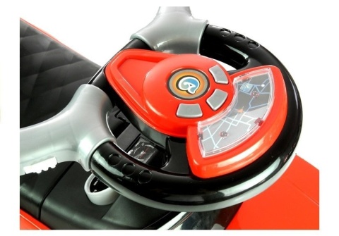 Jeździk Lean Cars Sport Car Toddlers 614W z phaczem 4 w 1 Czerwony