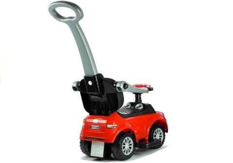 Jeździk Lean Cars Sport Car Toddlers 614W z phaczem 4 w 1 Czerwony