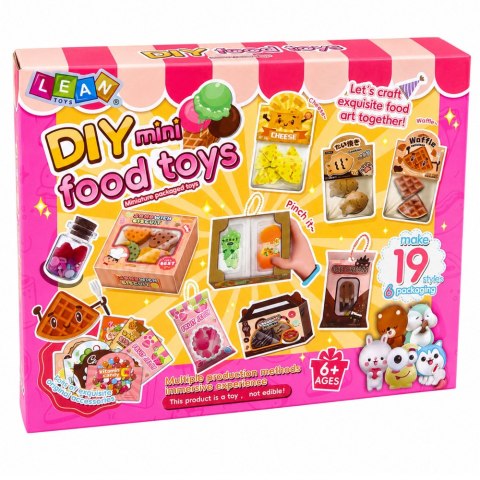 Zestaw Kreatywny DIY Tworzenie Dekorowanie Squishy Mini Słodycze Przekąski