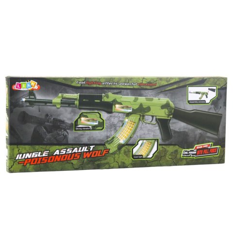 Karabin Wojskowy Moro Wibracje Światła Dźwięki 70cm