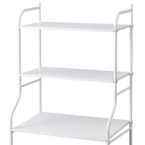 METALOWY REGAŁ ORGANIZER STOJĄCY NAD PRALKĘ 62x25x155CM