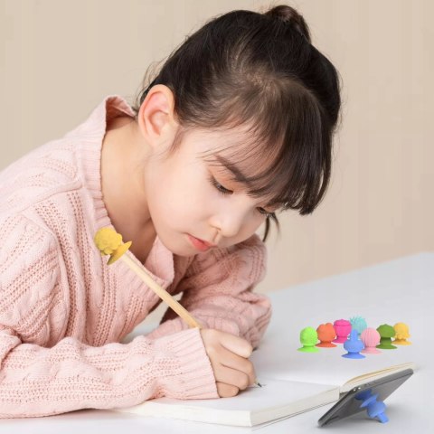 Zabawka sensoryczna silikonowa na przyssawkach stres ADHD antystres