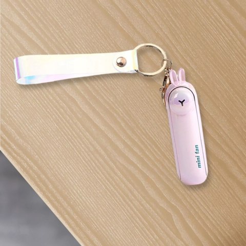 Mini Wentylator USB Przenośny 3 Biegi Składany Kieszonkowy Królik