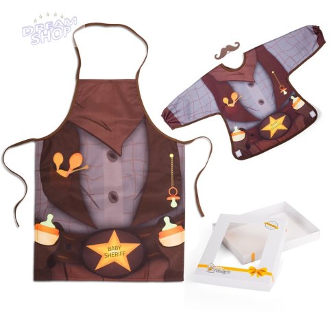 Baby Sheriff - Śliniak i fartuch Baby Sheriff - Śliniak i fartuch