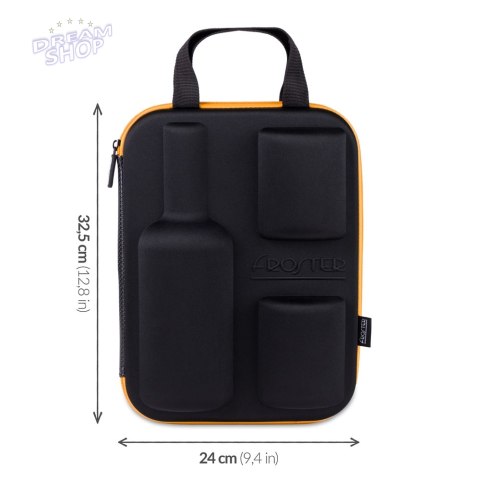 Etui na whisky + 2 szklanki z nadrukiem chłopaka Etui na whisky + 2 szklanki z nadrukiem chłopaka