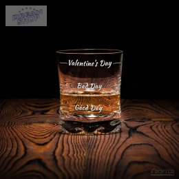 Szklanka do whisky Valentine's Day kawalerski