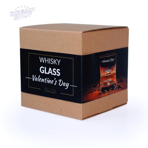 Szklanka do whisky Valentine's Day kawalerski