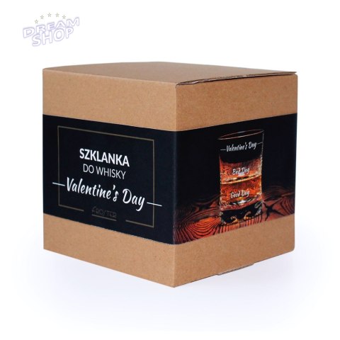 Szklanka do whisky Valentine's Day kawalerski