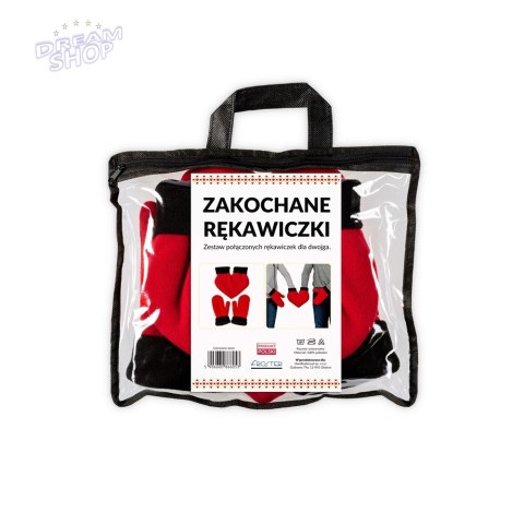 Zakochane rękawiczki Serce prezent walentynkowy Zakochane rękawiczki Serce prezent walentynkowy