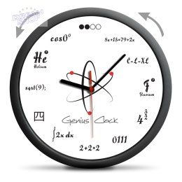 Zegar Geniusza wsteczny dla maturzysty prezent