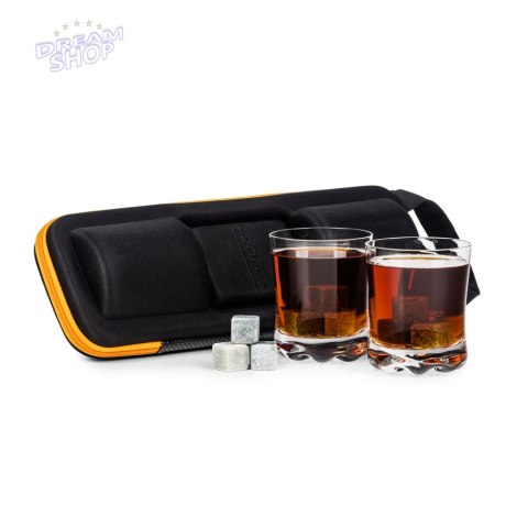 Zestaw Miłośnika Whisky szklanki kostki do drinków Zestaw Miłośnika Whisky szklanki kostki do drinków