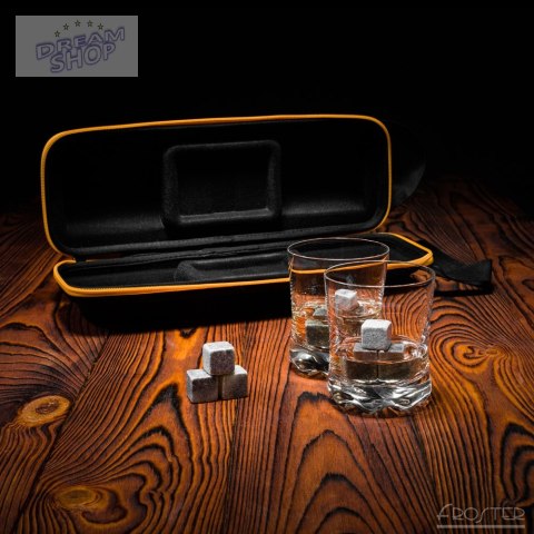 Zestaw Miłośnika Whisky szklanki kostki do drinków Zestaw Miłośnika Whisky szklanki kostki do drinków