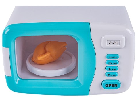 Kuchenka Mikrofalowa Mikrofala Obrotowa Mikrofalówka Światło Dźwięk