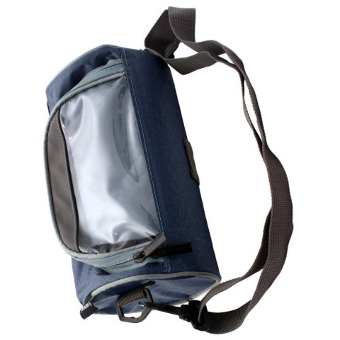 SAKWA TORBA ROWEROWA 2W1 NA KIEROWNICĘ DUNLOP - NAVY