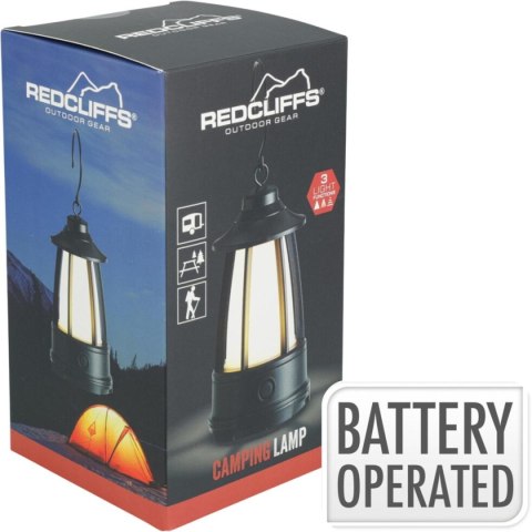 LATARKA LAMPA CAMPING BATERIE 15X8X8CM REDCLIFFS