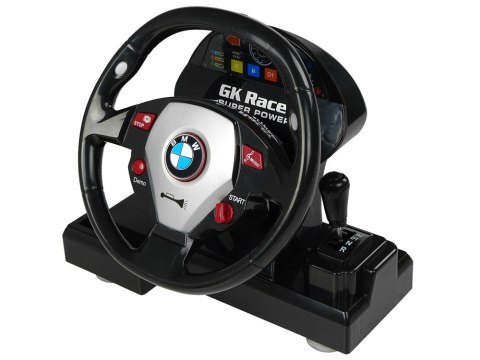 Auto Zdalnie Sterowane BMW M3 Czarny Pilot Kierownica 1:18 Dźwięk Światła