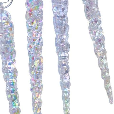 SOPLE LODU OPALIZUJĄCE DEKORACJA WISZĄCA 30 CM 4 SZT