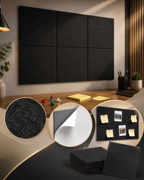 Tablica filcowa MAGNUS 90x60 cm