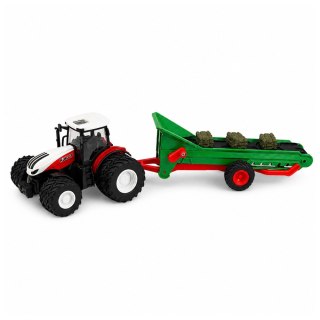 Traktor Rolniczy Z Taśmociągiem Zdalnie Sterowany RC Bale Światła 1:24
