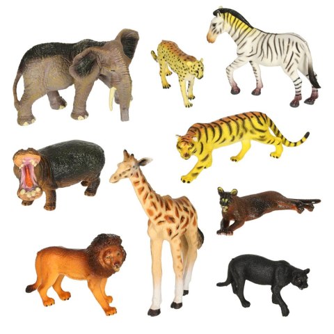 Figurki zwierzęta zoo zestaw 28 el.