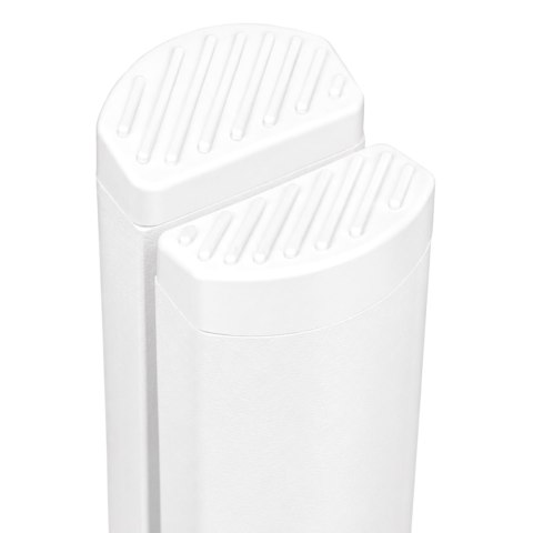 Drabinka składana metalowa EASYSTEP 4 stopniowa WHITE