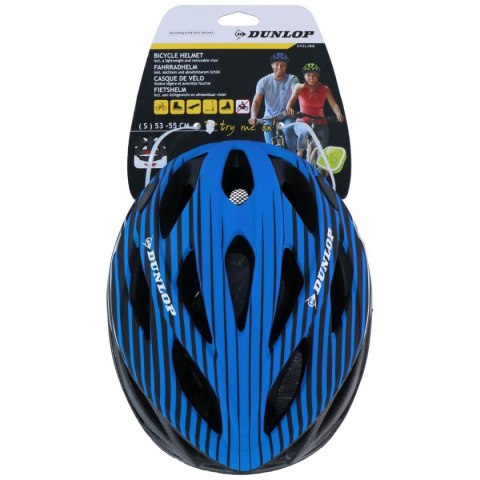 KASK ROWEROWY REGULOWANY NIEBIESKI DUNLOP R.M