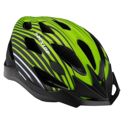 KASK ROWEROWY REGULOWANY ZIELONY DUNLOP R.M