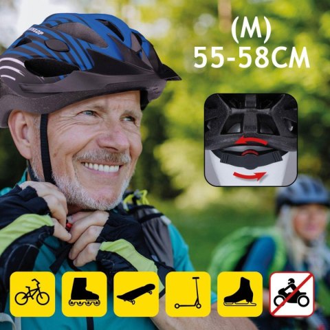 KASK ROWEROWY REGULOWANY ZIELONY DUNLOP R.M