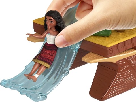 Mattel Disney Lalka Vaiana z "Moana 2" Zestaw łódka + akcesoria ZA6702