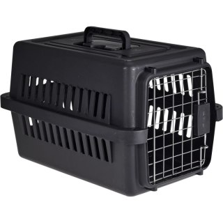 TRANSPORTER DLA ZWIERZĄT 48 X 32 X 29,5 CM PETS COLLECTION CZARNY