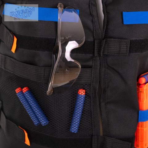 Kamizelka taktyczna + akcesoria do wyrzutni Nerf