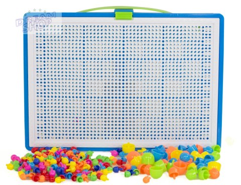Puzzle pinezki grzybki 296szt