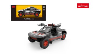 Autko Metalowe 1:24 AUDI RS Q e-tron Szary RASTAR