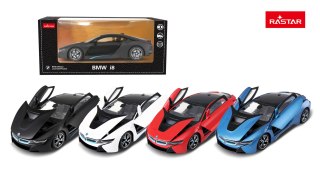 Autko Metalowe 1:24 BMW i8 Czerwony RASTAR