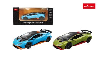 Autko Metalowe 1:32 Lamborghini Huracan STO Zielony RASTAR