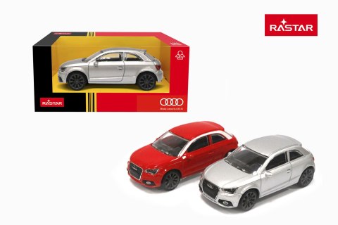 Autko Metalowe 1:43 Audi A1 Czerwony RASTAR