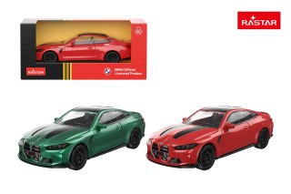 Autko Metalowe 1:43 BMW M4 CS Czerwony RASTAR