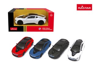 Autko Metalowe 1:43 BMW i8 Biały RASTAR