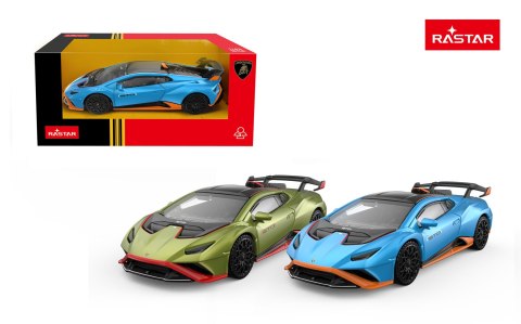 Autko Metalowe 1:43 Lamborghini Huracan STO Niebieskie RASTAR