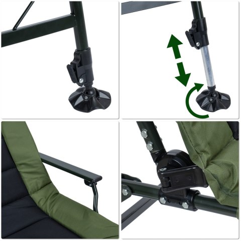 Krzesło wędkarskie FISHER PRO składane