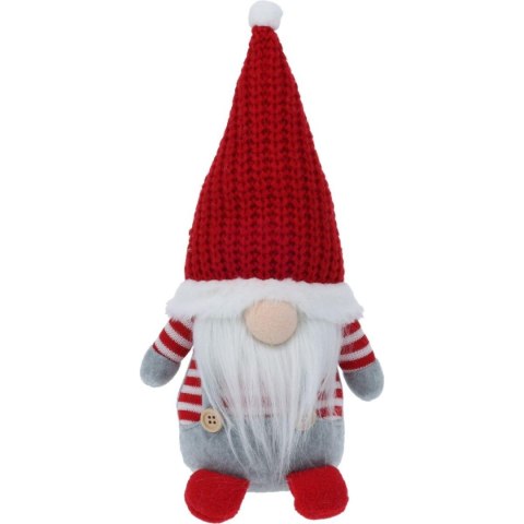SKRZAT KRASNAL ŚWIĄTECZNY 30CM SZARY