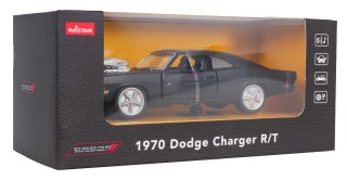 Autko Metalowe 1:36 1970 Dodge Charger R/T Czarny RASTAR