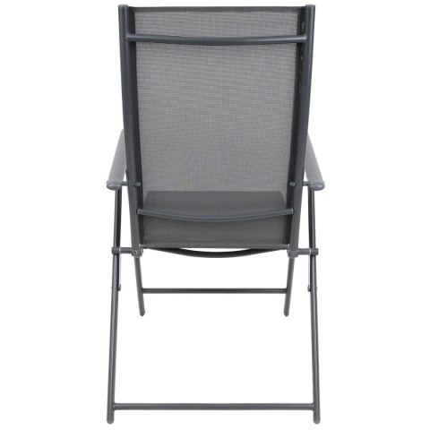 KRZESŁO OGRODOWE 57x68x106CM 2xTEXTLINE 7-POZYCYJNE KPL.2SZT