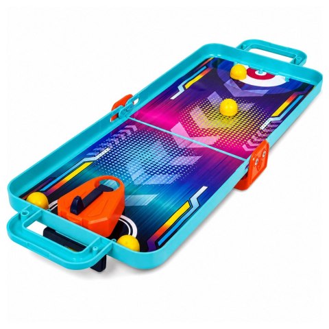 Mini Gra Zręcznościowa 3w1 Koszykówka Pinball Kręgle Przenośna Walizka