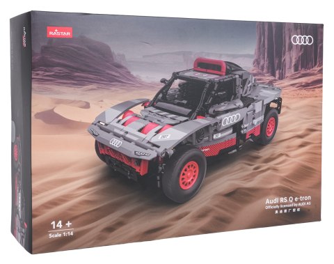 Autko Klocki 1:14 Audi RS Q e-tron Szary RASTAR