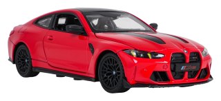 Autko Metalowe 1:24 BMW M4 CS Czerwony RASTAR