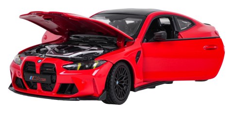 Autko Metalowe 1:24 BMW M4 CS Czerwony RASTAR