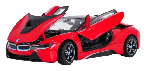Autko Metalowe 1:24 BMW i8 Czerwony RASTAR