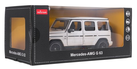 Autko Metalowe 1:24 Mercedes AMG G63 Biały RASTAR