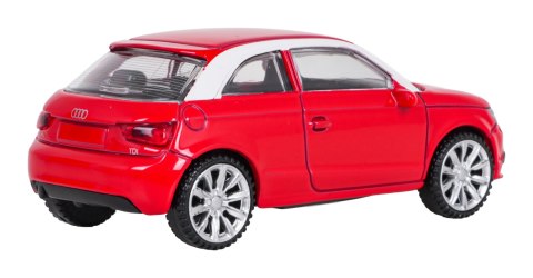 Autko Metalowe 1:43 Audi A1 Czerwony RASTAR